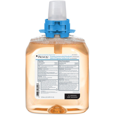 Soap Antimicrobial Handwash Foaming PROVON® FMX-12™  1,250 mL Dispenser Refill Bottle Fruit Scent (1/EA 4/CS) by GOJO Industries, Inc.  ID 5186-04